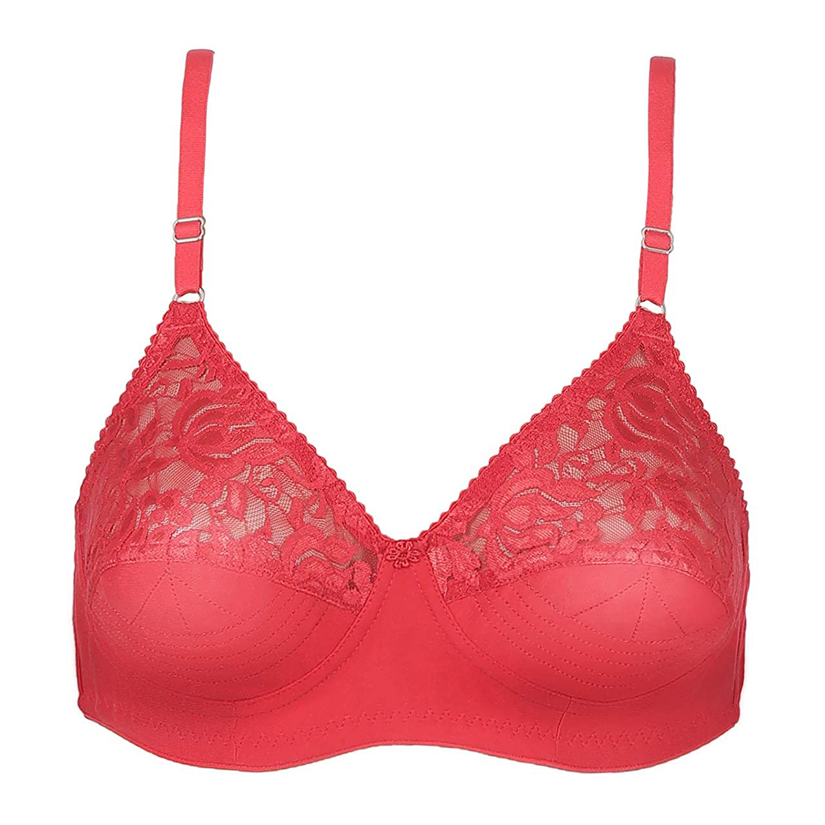 Blossom Non Padded Wire free Bra with Adjustable Straps - Assorted