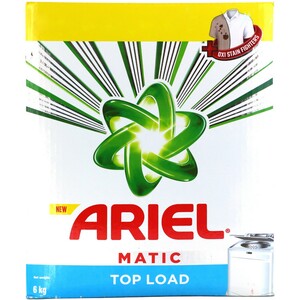 Ariel Washing Powder Matic Top Load  4Kg + 2Kg