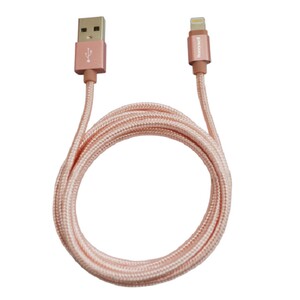 Honeywell Lightning & Sync Braided Cable 1.2M Rose Gold