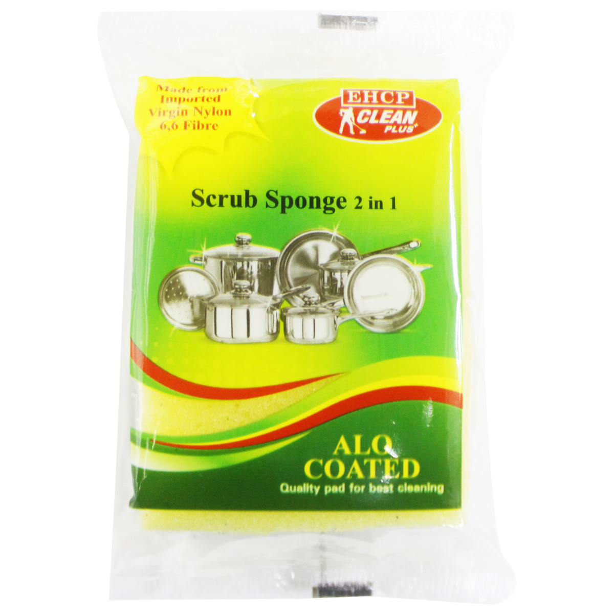 Clean Plus Scrub Sponge 2in1