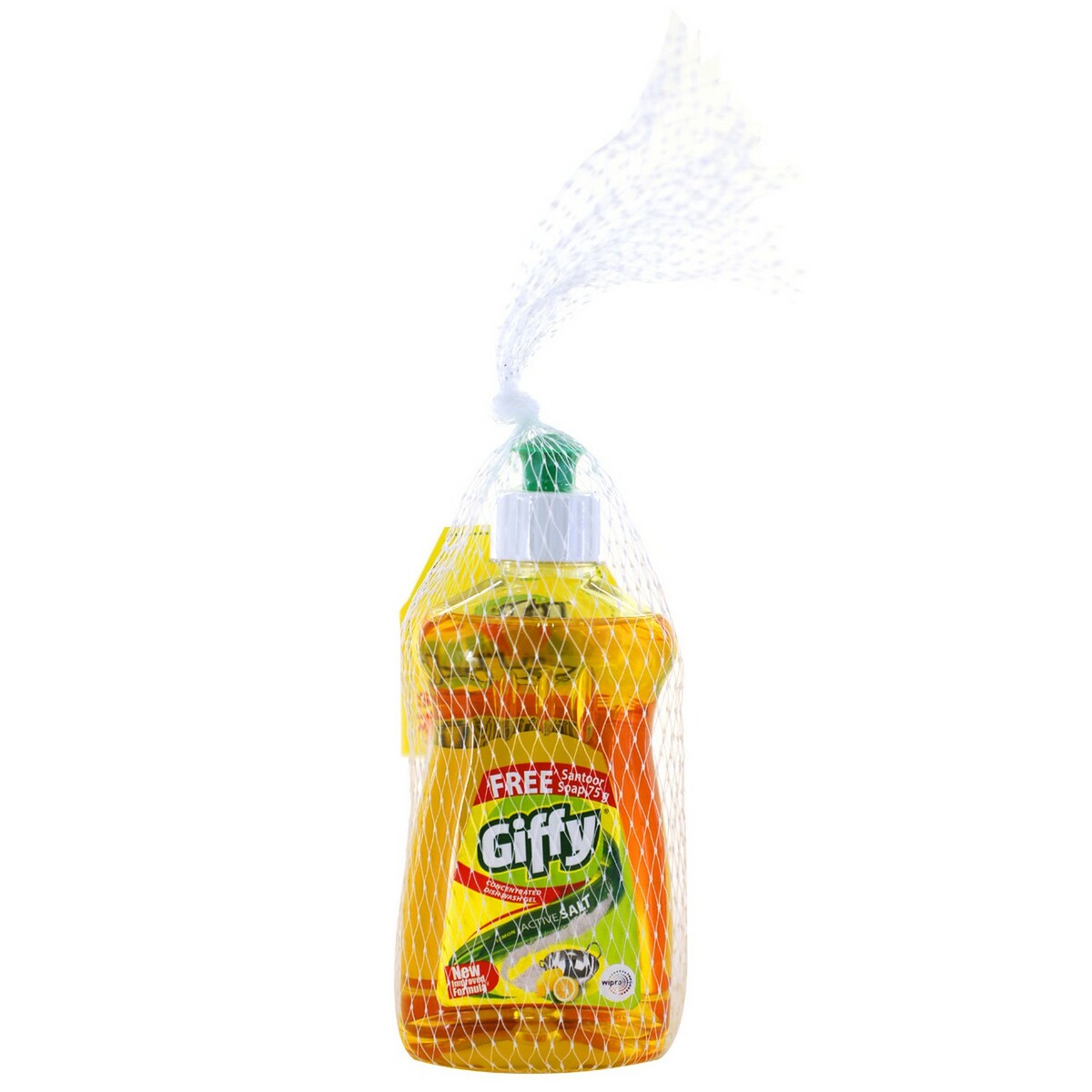 Giffy Dishwash Lemon Active Salt 250ml