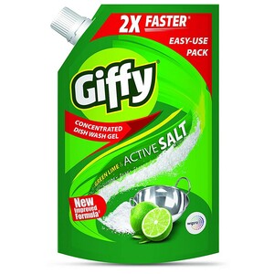 Giffy DishWash gel Lemon & Active Salt 900ml