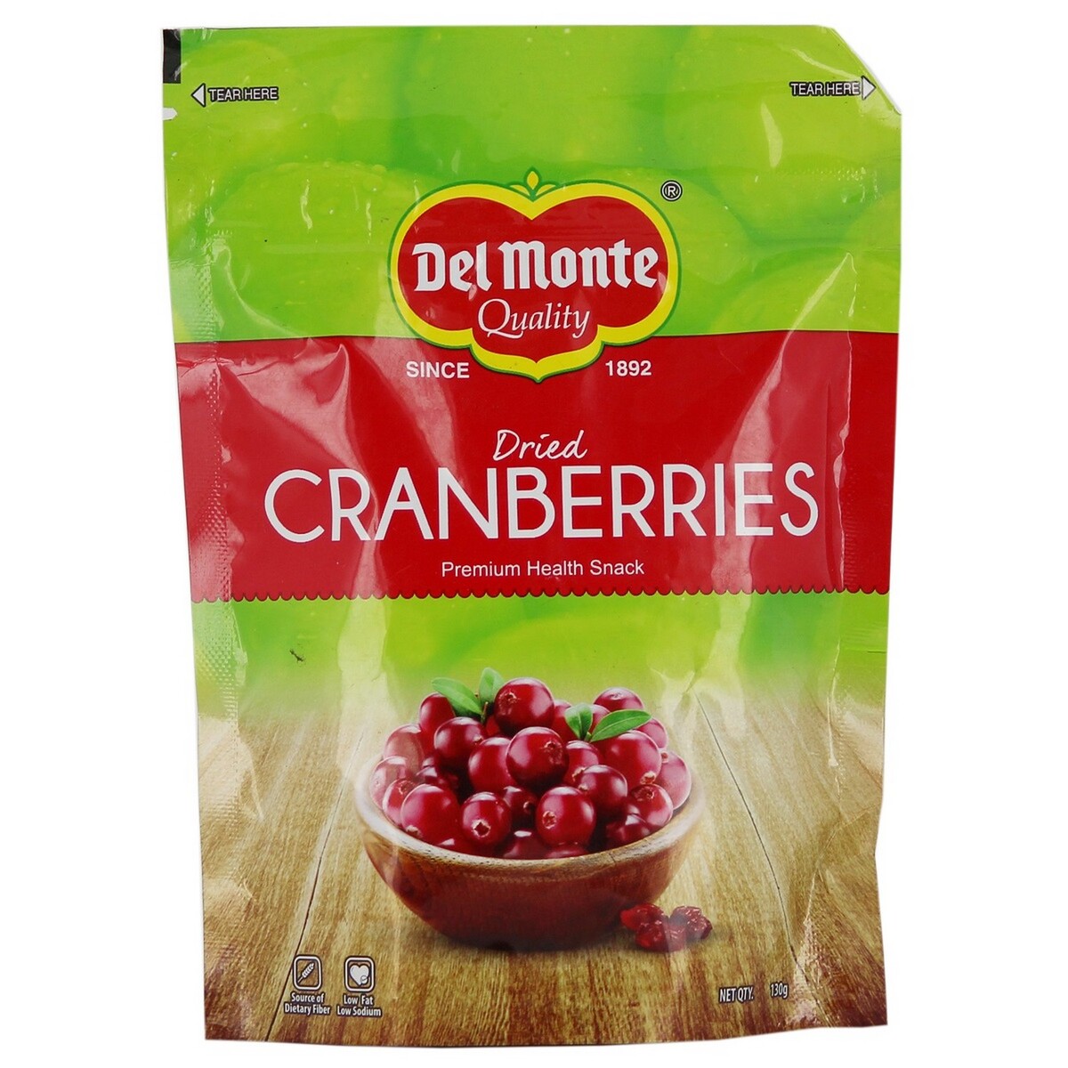 Del Monte Dried Cranberries 130g