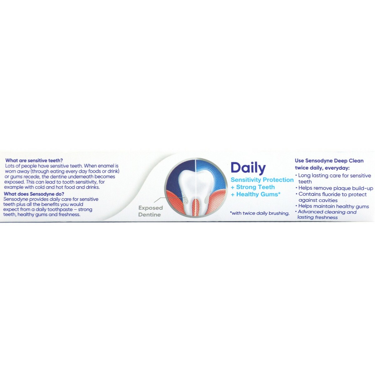 Sensodyne Toothpaste Deep Clean 70g
