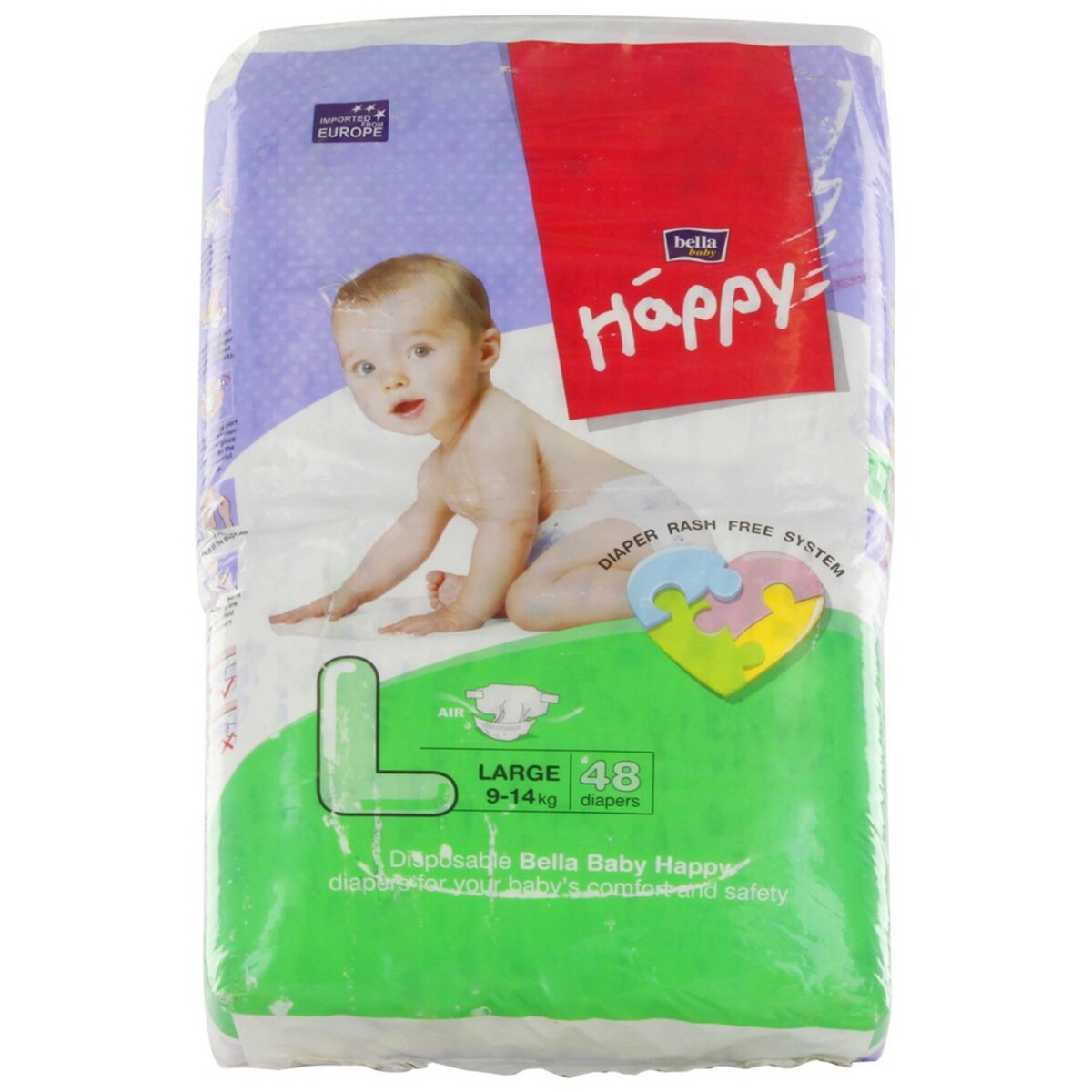 Bella Baby Diaper Large 48's