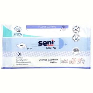 Seni Care Wet Wipes 10's
