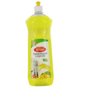 Clean Plus Dishwash Liquid Lemon Fresh 1Litre
