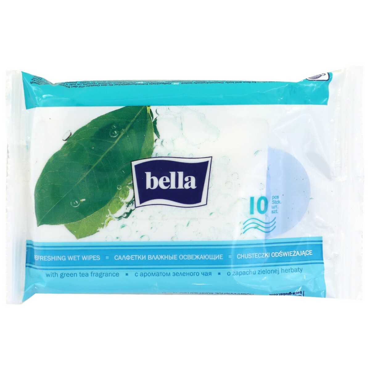 Bella Refreshing Wet Wipes 10's