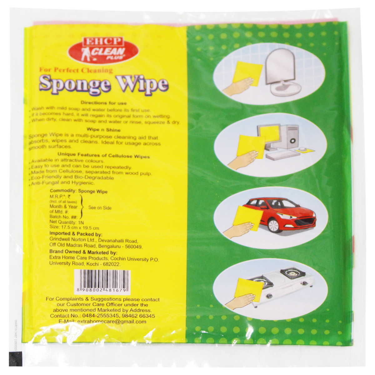 Clean Plus Sponge Wipe