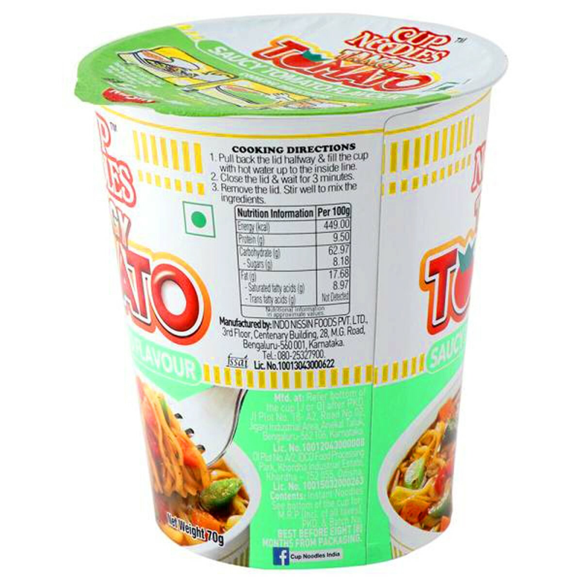 Cup Noodles Tangy Tomato 70g