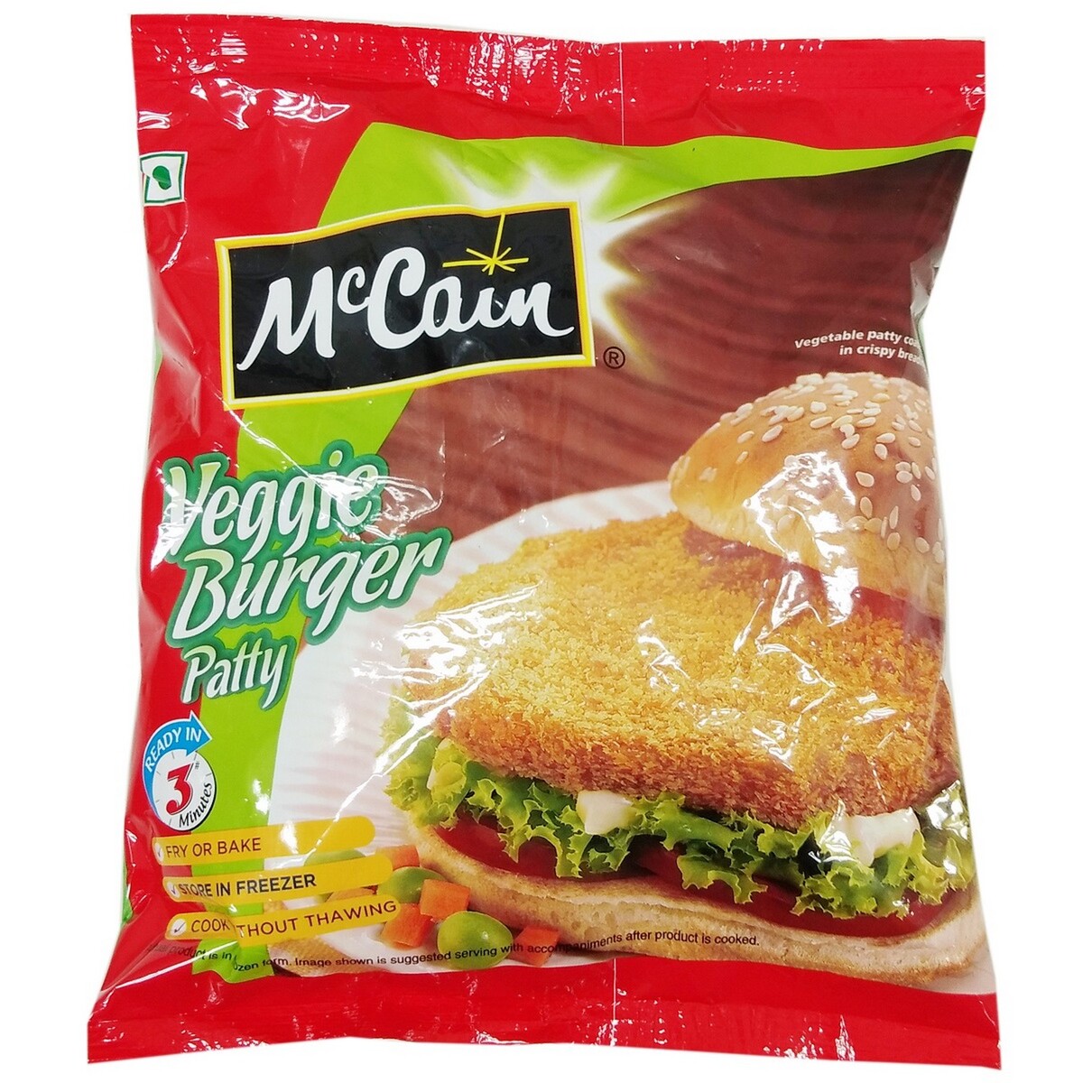McCain Veg Burger Patty 360g