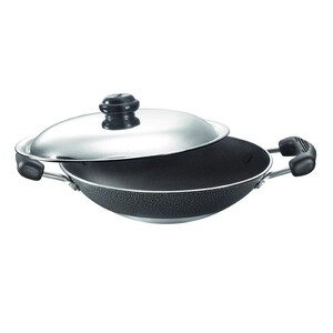 Prestige Omega Select Plus Non-stick Appachatty with Stainless Steel Lid, 20cm