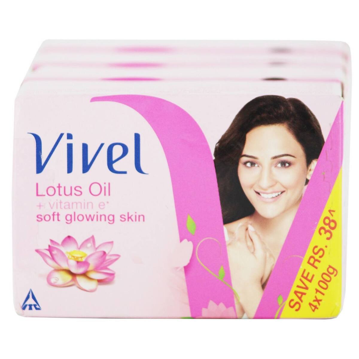 Vivel Soap Lotus Oil 100g 3+1