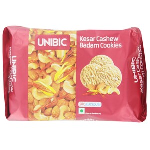 Unibic Kesar Cashew Badam Cookies 200g