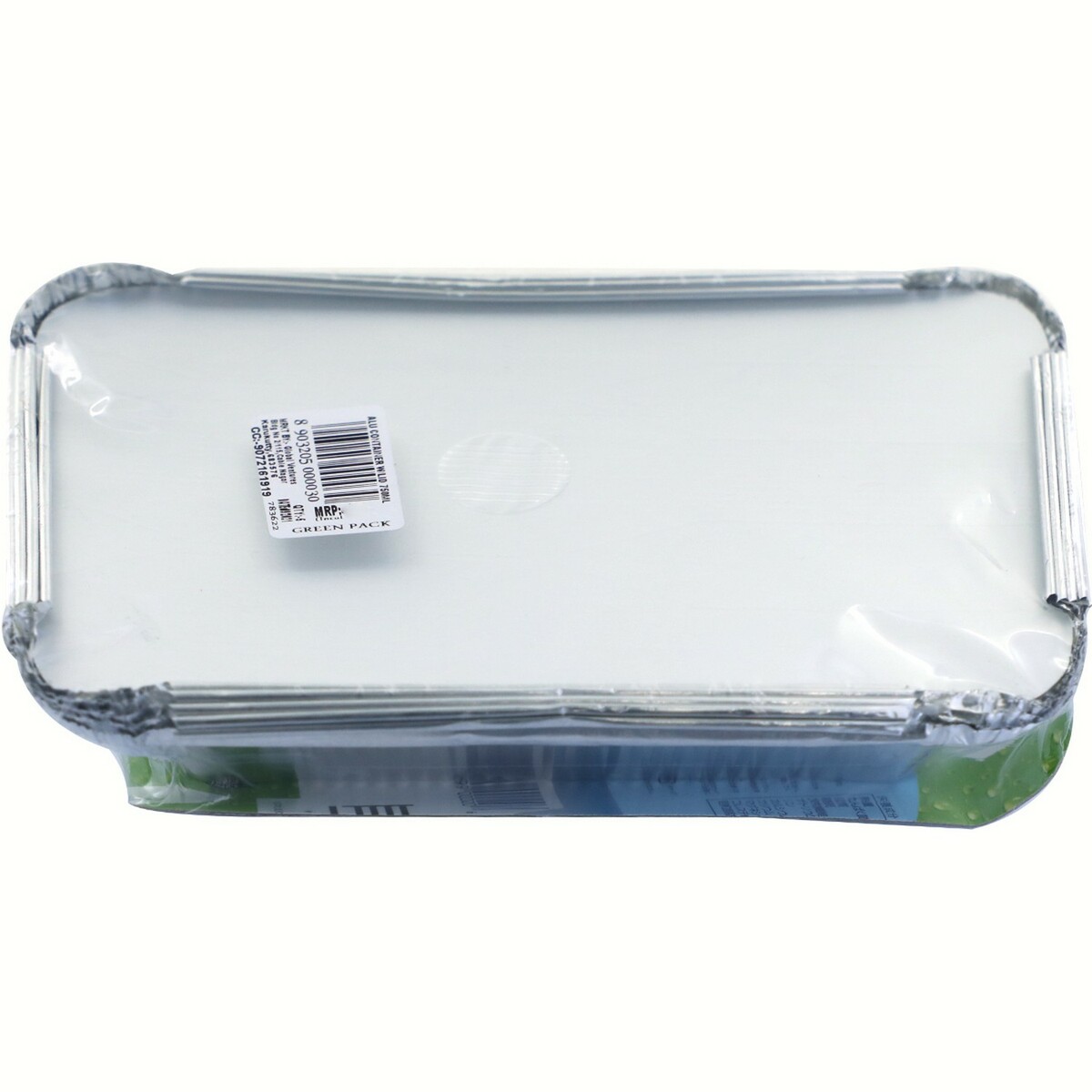 Green Pack Aluminum Container With Lid 750ml 5pcs