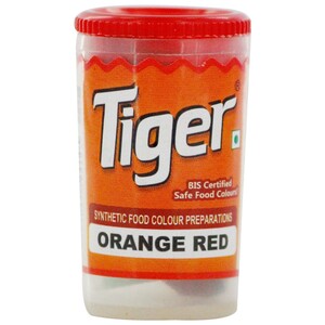 Tiger Food Colour Orange Red 10ml