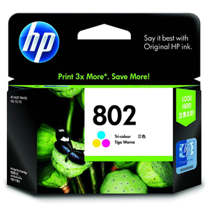 HP 802 Tricolor Ink Cartridge CH564ZZ