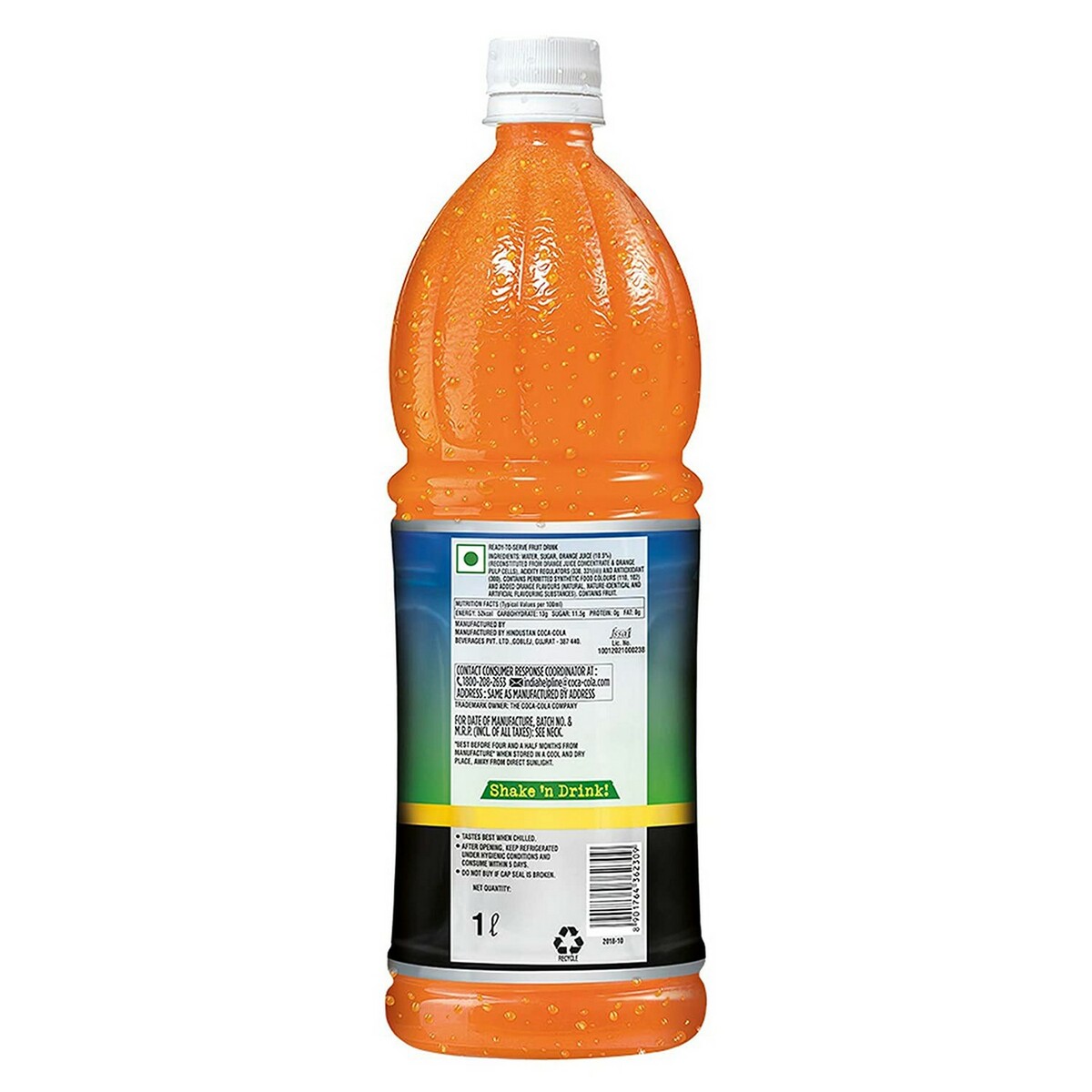 Minute Maid Fruit Juice Orange 1Litre