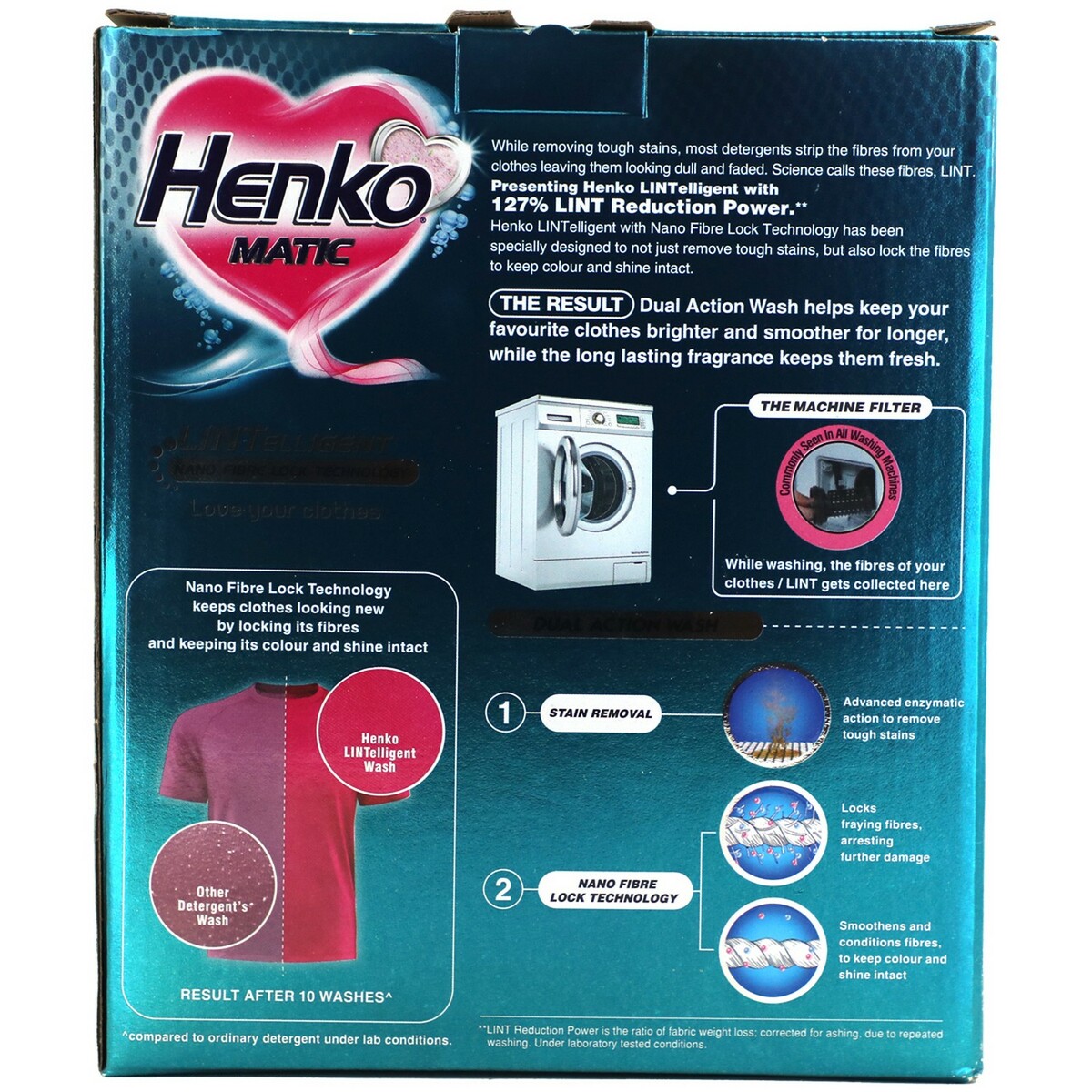Henko Matic Detergent Powder Front Load 2kg