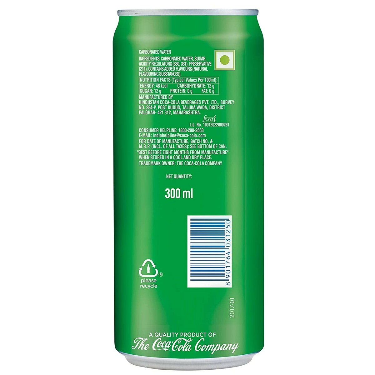 Sprite Cola Can 300ml