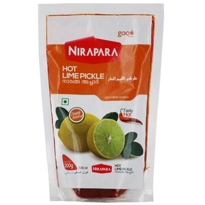 Nirapara Hot Lime Pickle 200g