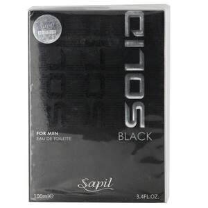 Sapil Mens EDP Solid Black 100ml