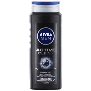 Nivea Shower Gel Active Clean 500ml