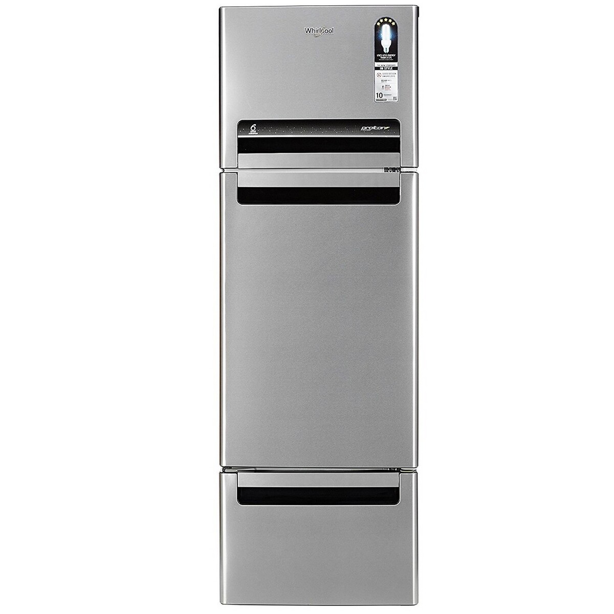 Whirlpool Refrigerator 283D Protton Alpha Steel 260Ltr