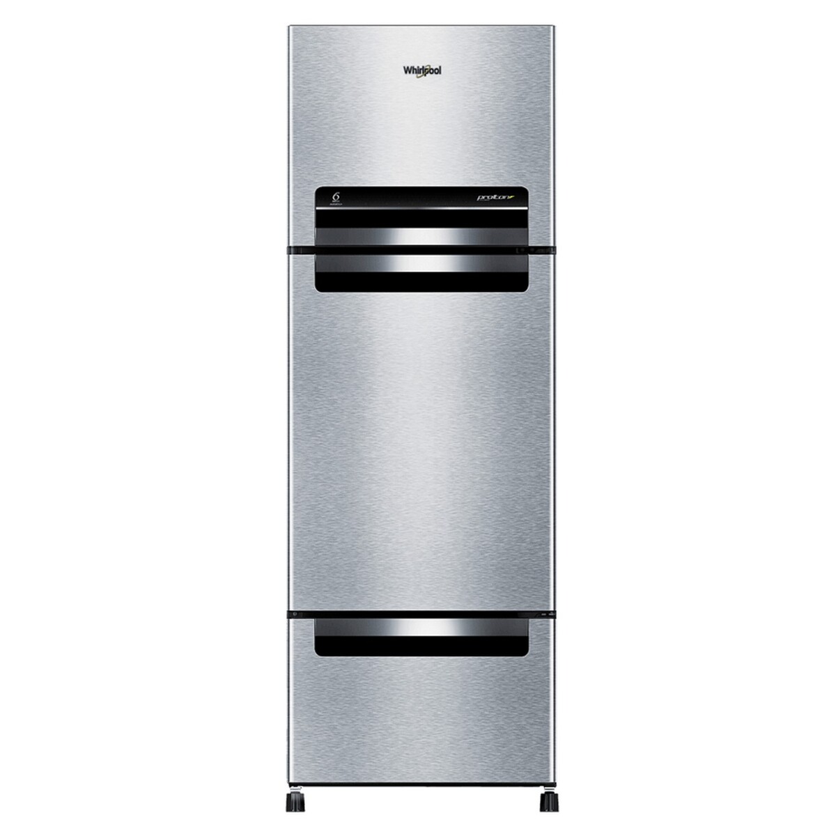 Whirlpool Refrigerator 343D Protton Alpha Steel 330Ltr