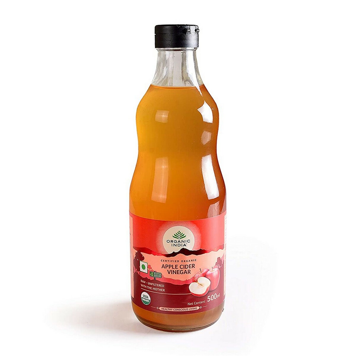 Organic India Apple Cider Vinegar 500ml