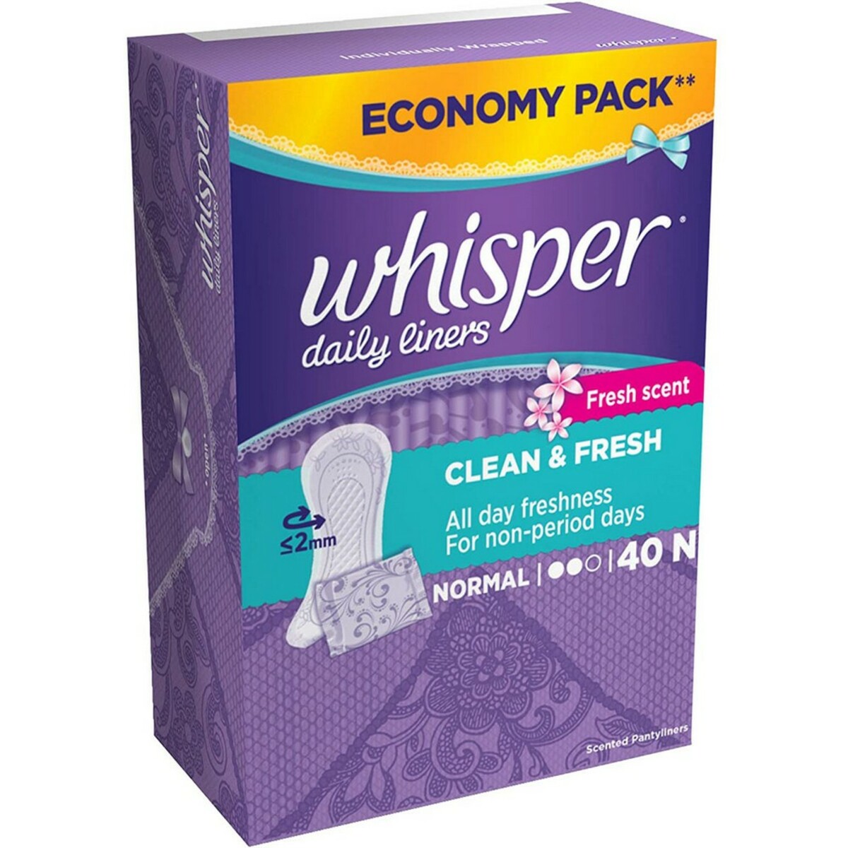 Whisper Liner 40s