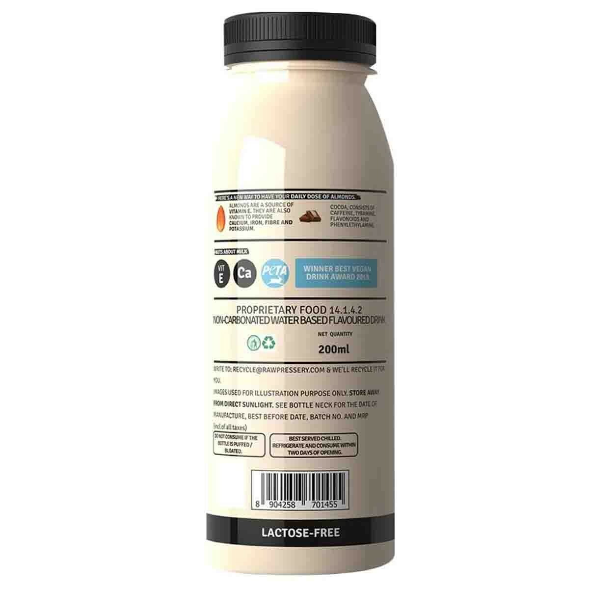Raw Pressery Almond Milk Cacao 200ML