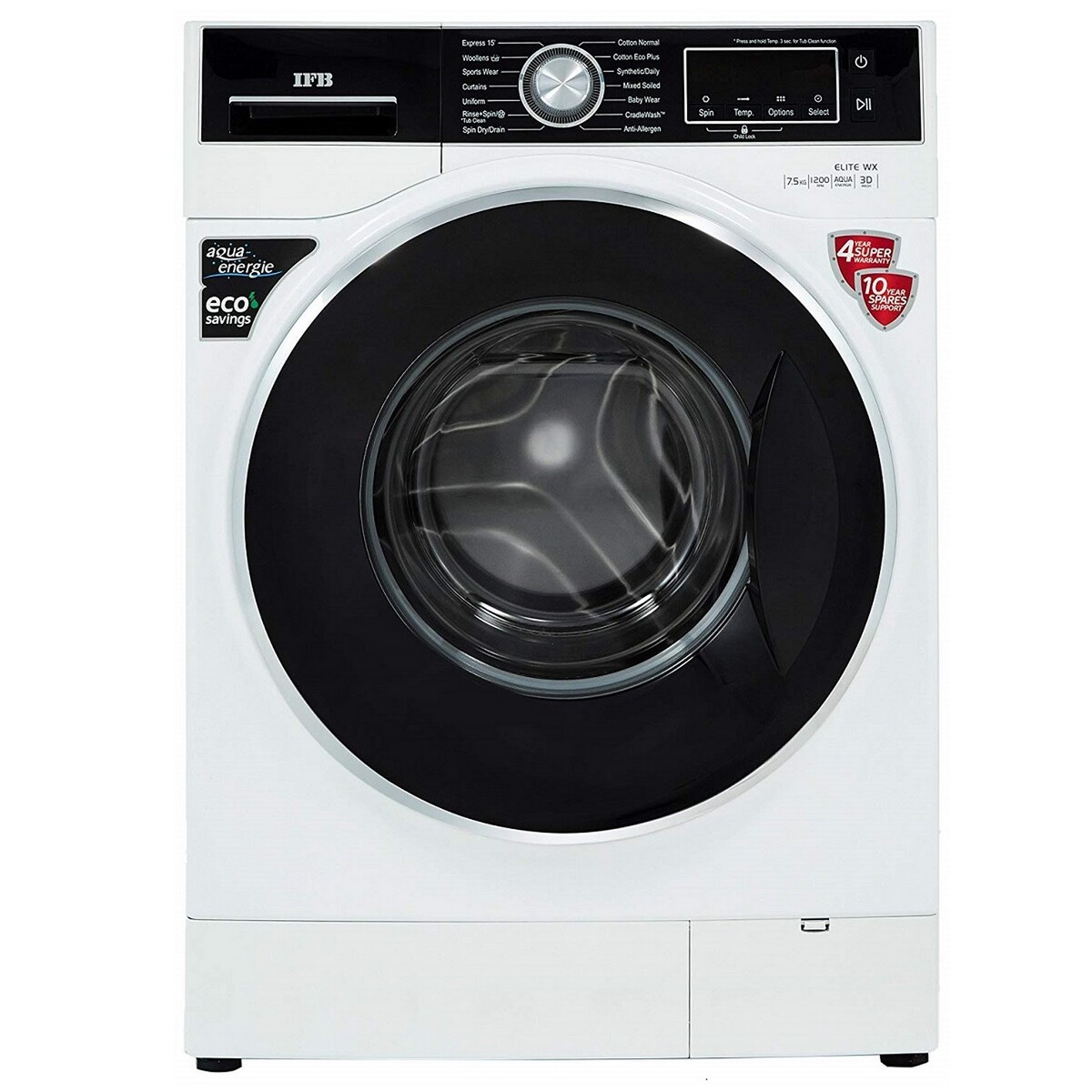IFB Washing Machine Fully Automatic Elite Wx 7.5Kg