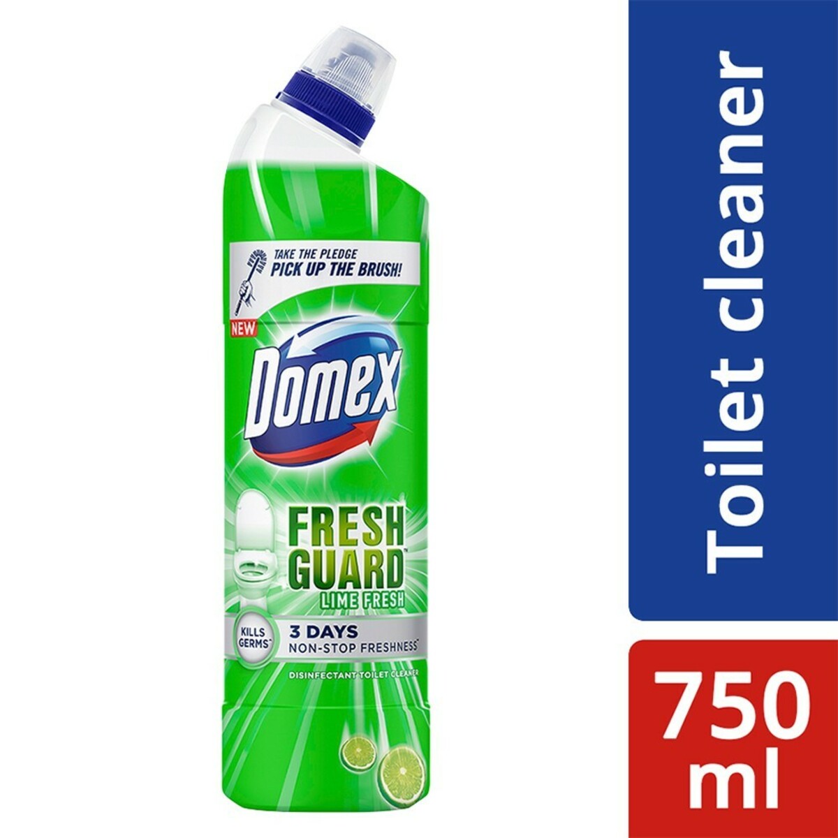 Domex Toilet Cleaner Lime Fresh Clean 750ml