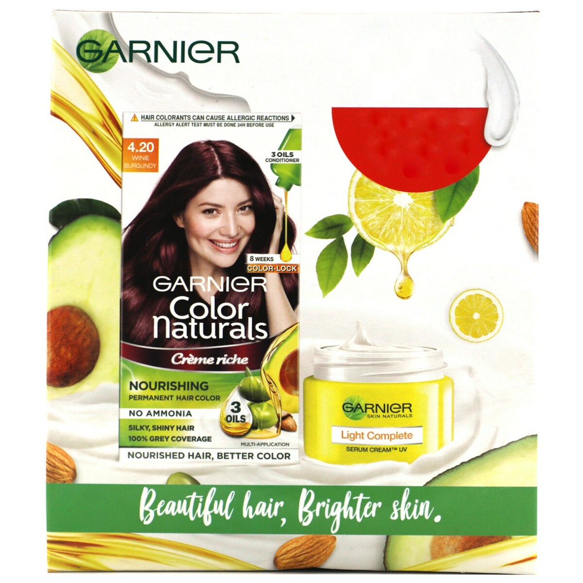 Garnier Hair Color Color Naturals Wine Burgundy 4.20 1's