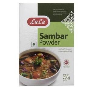Lulu Sambar Powder 200gm