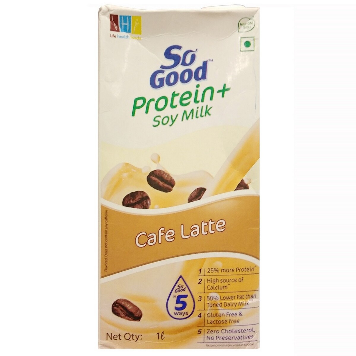 So Good Soy Milk Protein Cafe Latte 1Litre