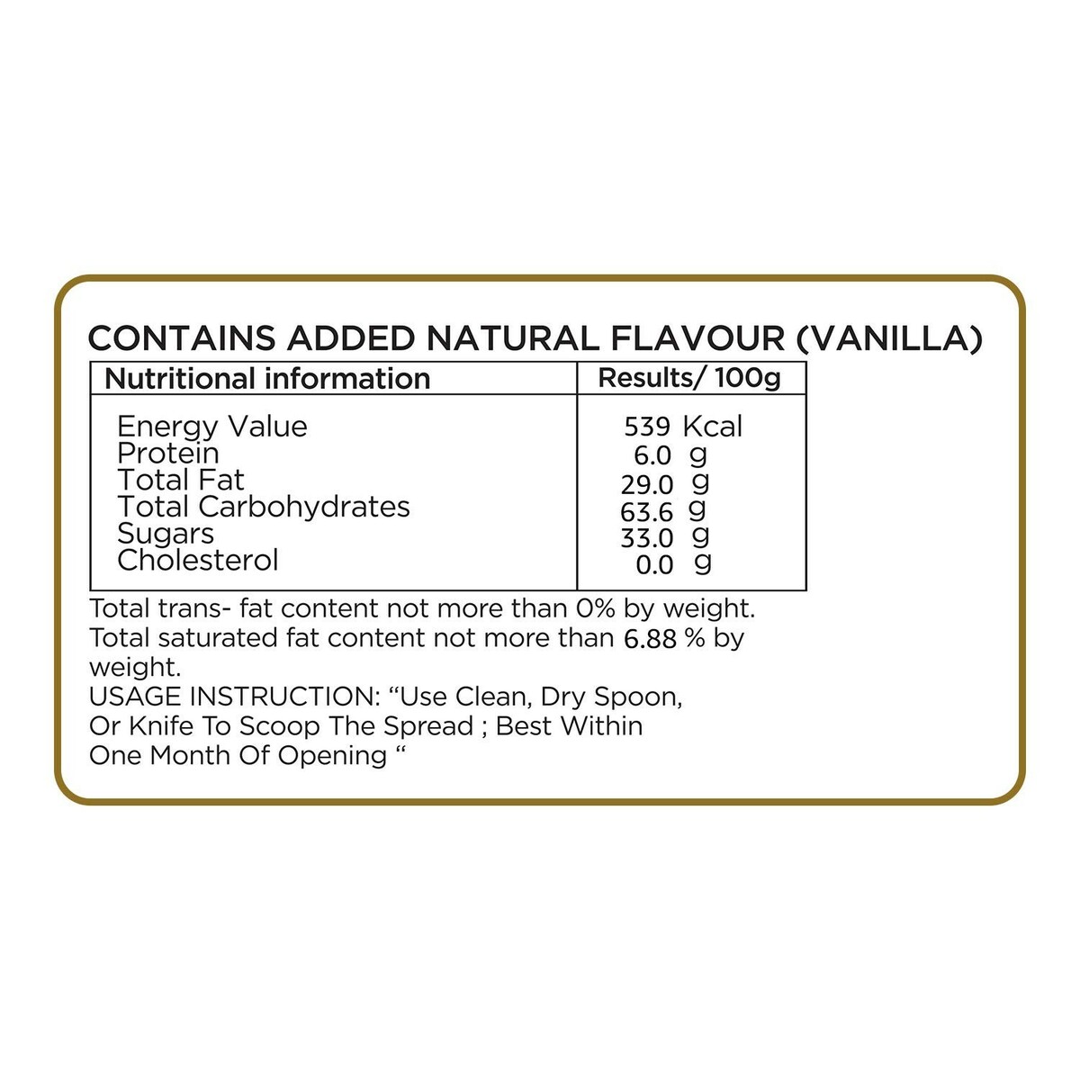 Liso White Hazelnut Spread With Vanilla 190g