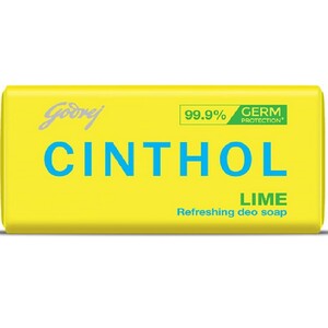 Cinthol Soap Lime 75g 4s