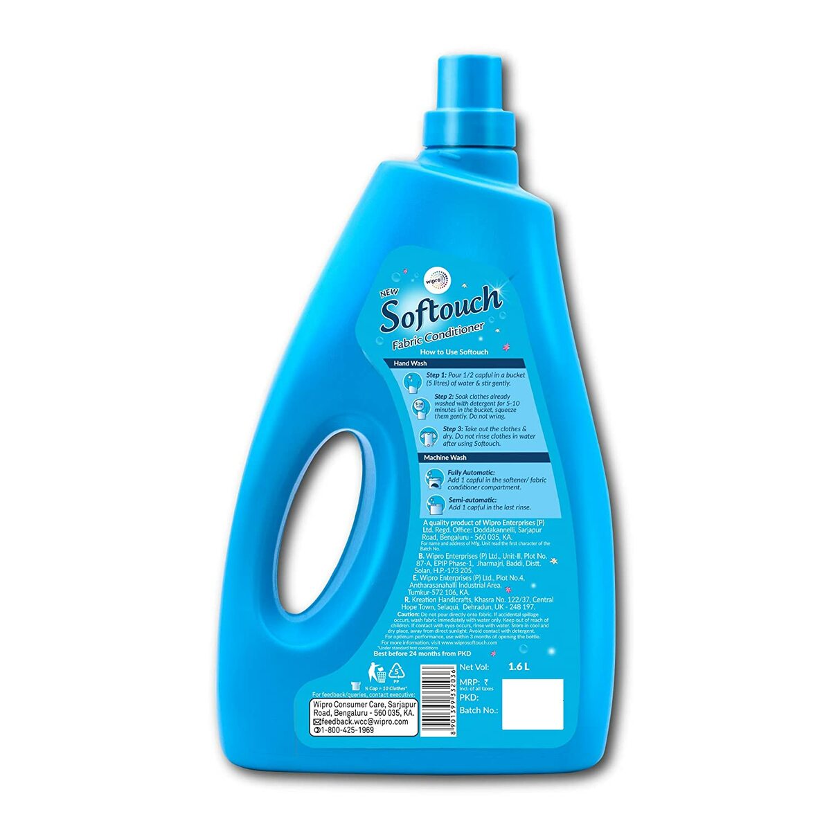 SafeWash Softouch Blue 1.6 Ltr
