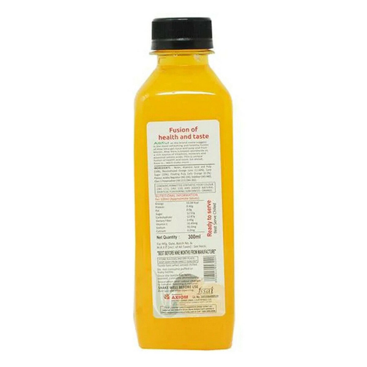 Alo Frut Aloe Juice Orange 300ml