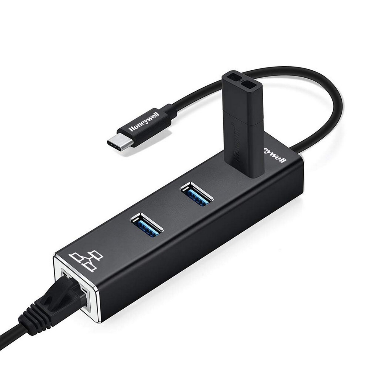 Honeywell USB-C to USB 3.0 + Ethernet Adapter