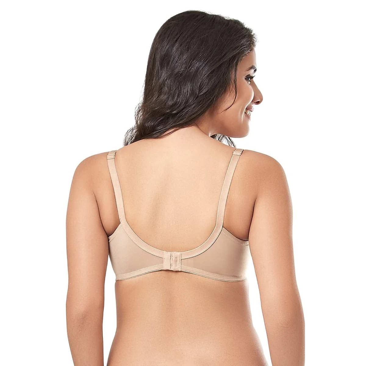 Amante Everyday Lace Contour Full Cover Bra-Sandalwood-B Cup
