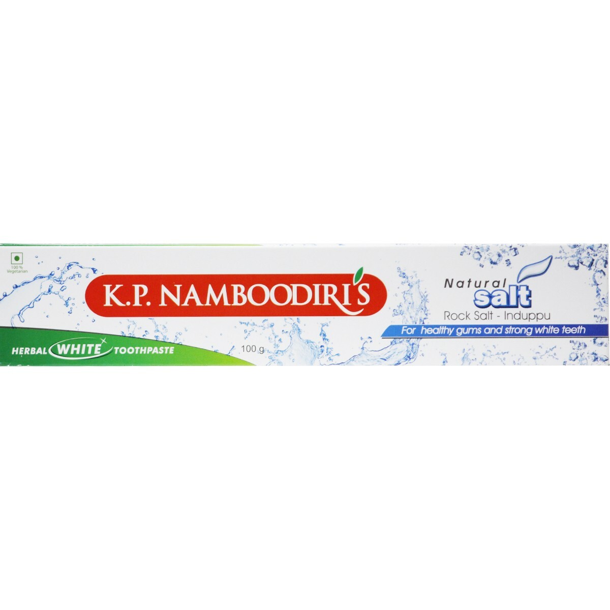 KP Namboodiris Tooth Paste White Salt 100g