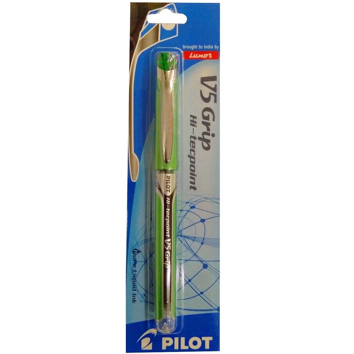 Pilot Hi Tec point Pen V5 Grip Green 846