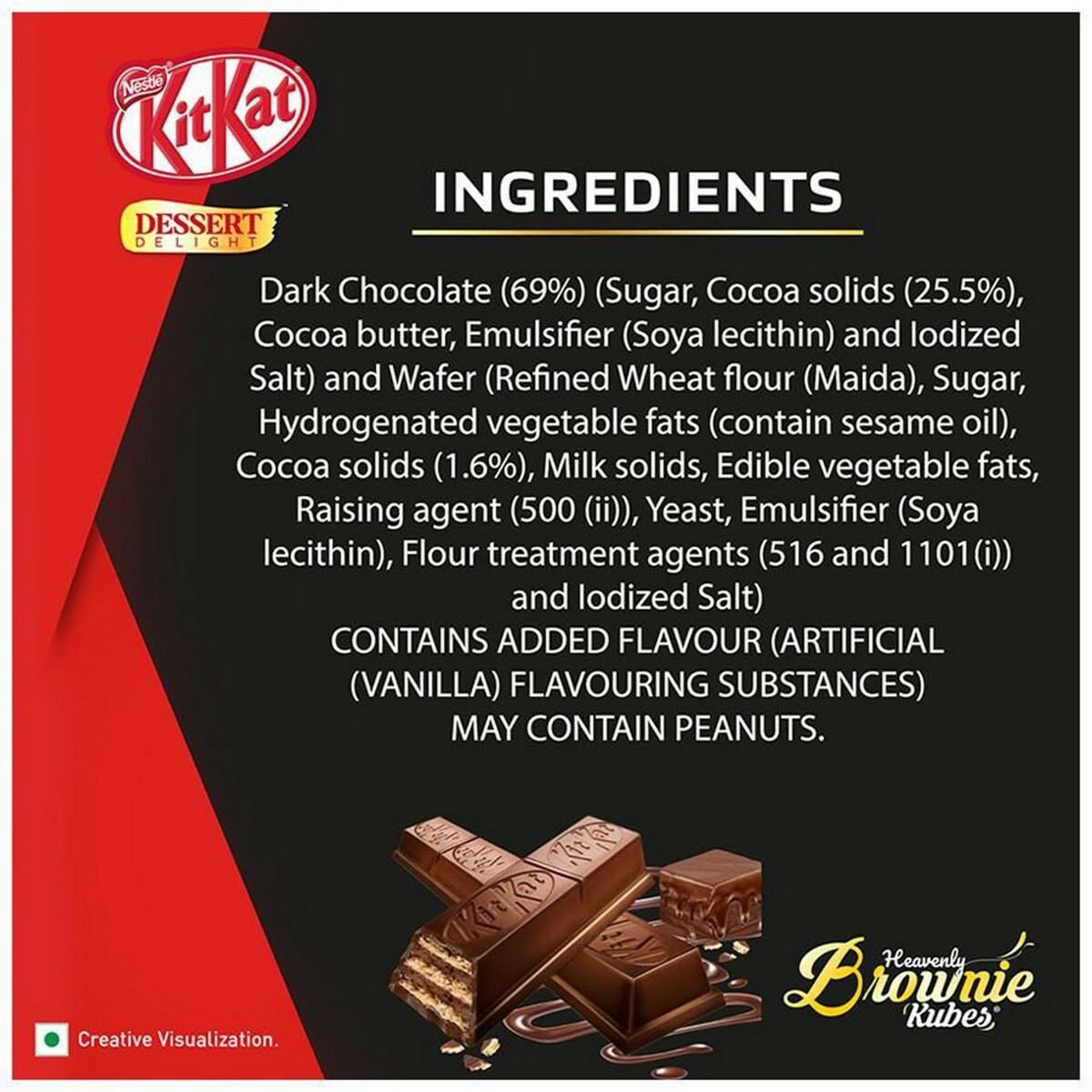 Nestle Kitkat Dessert Delight Dark 50g