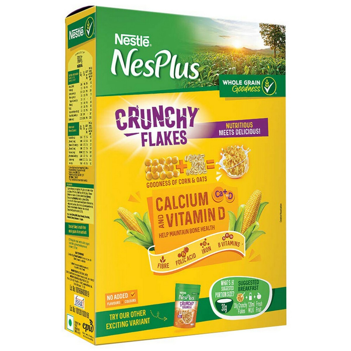 Nestle Plus Crunchy  Flakes 250G