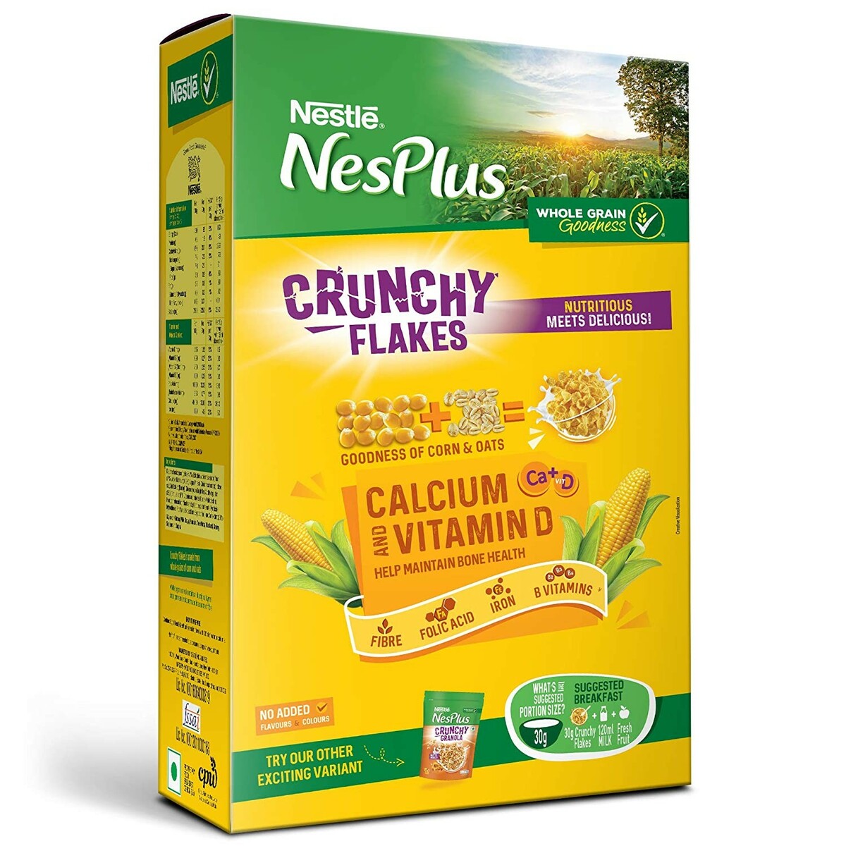 Nestle Plus  Crunchy Flakes 475G