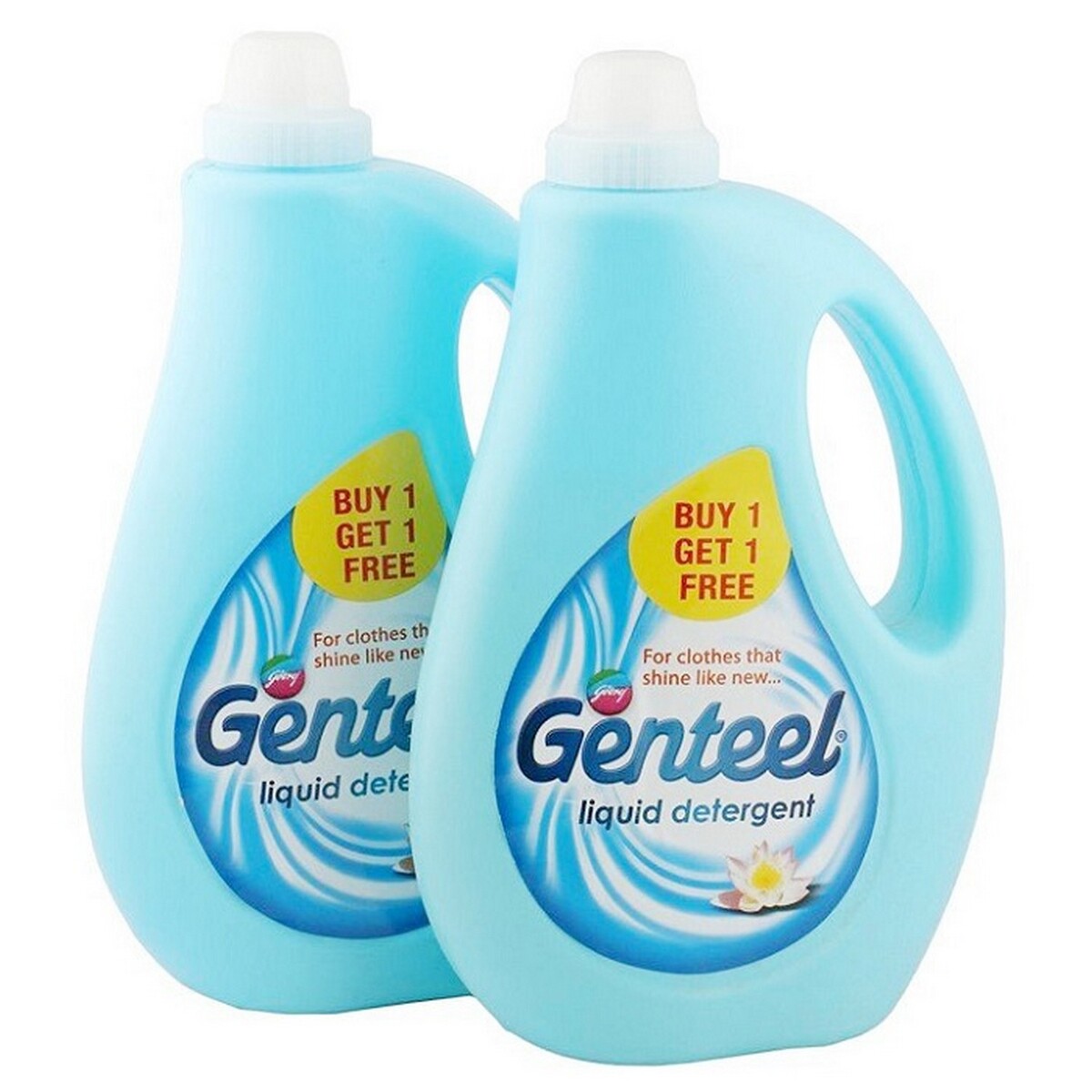 Genteel Liquid Detergent 1 Kg 2's