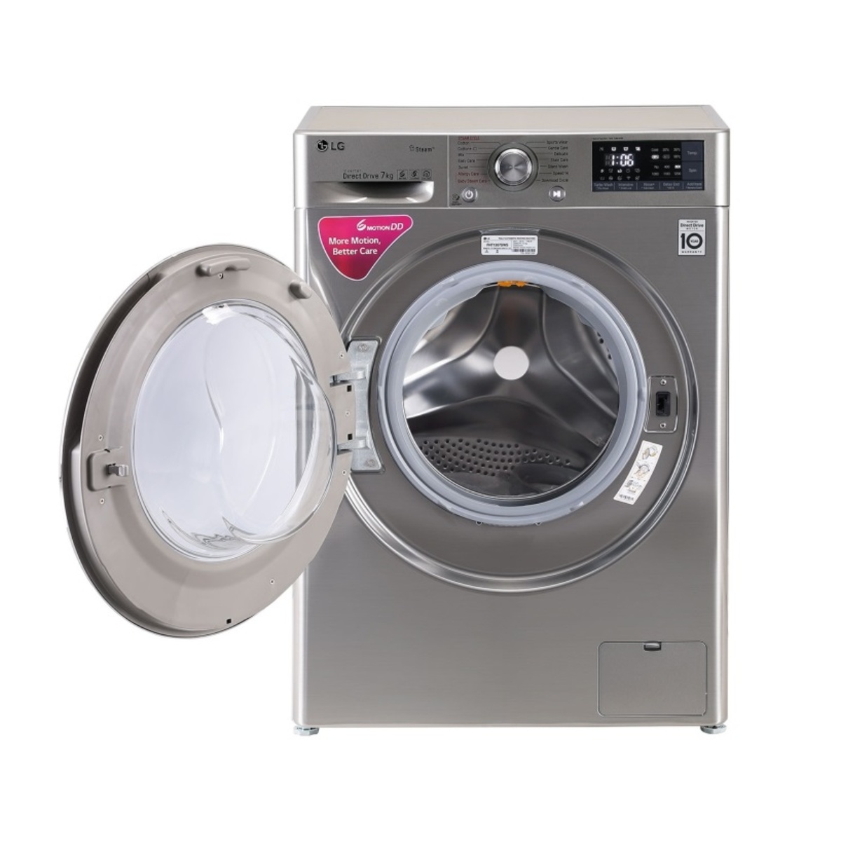 LG Fully Automatic Washing Machine FL FHT1207SWS 7Kg